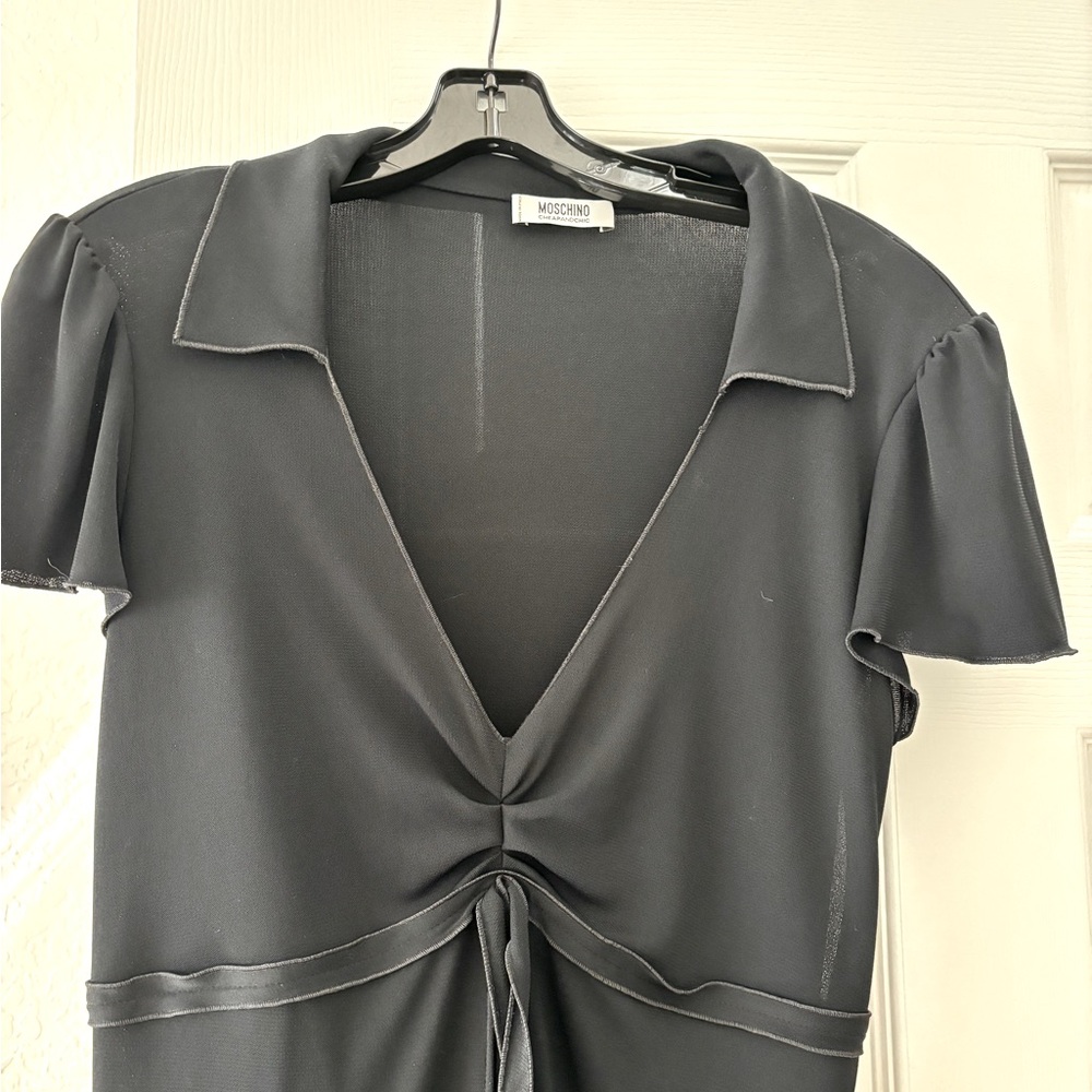 Moschîno Cheap and Chic vintage black dress